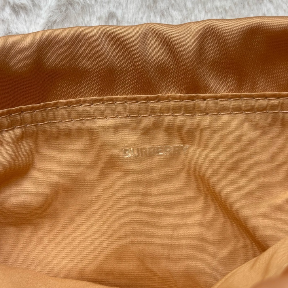 Burberry Brown Toiletry Bag with Drawstring - Picture 5 of 8